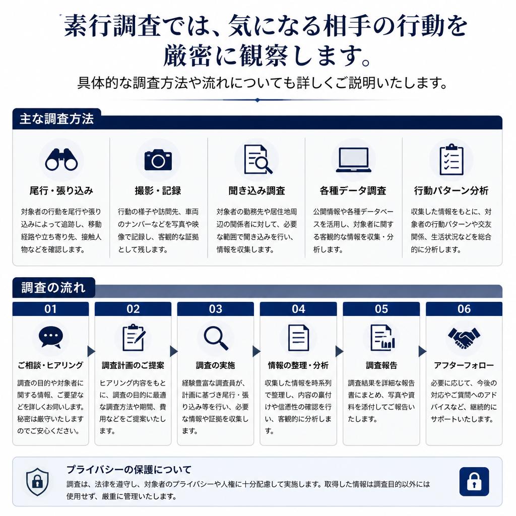 素行調査の重要性 - どのように実施されるのか