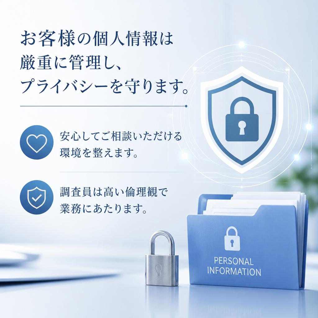 4. 徹底した個人情報保護