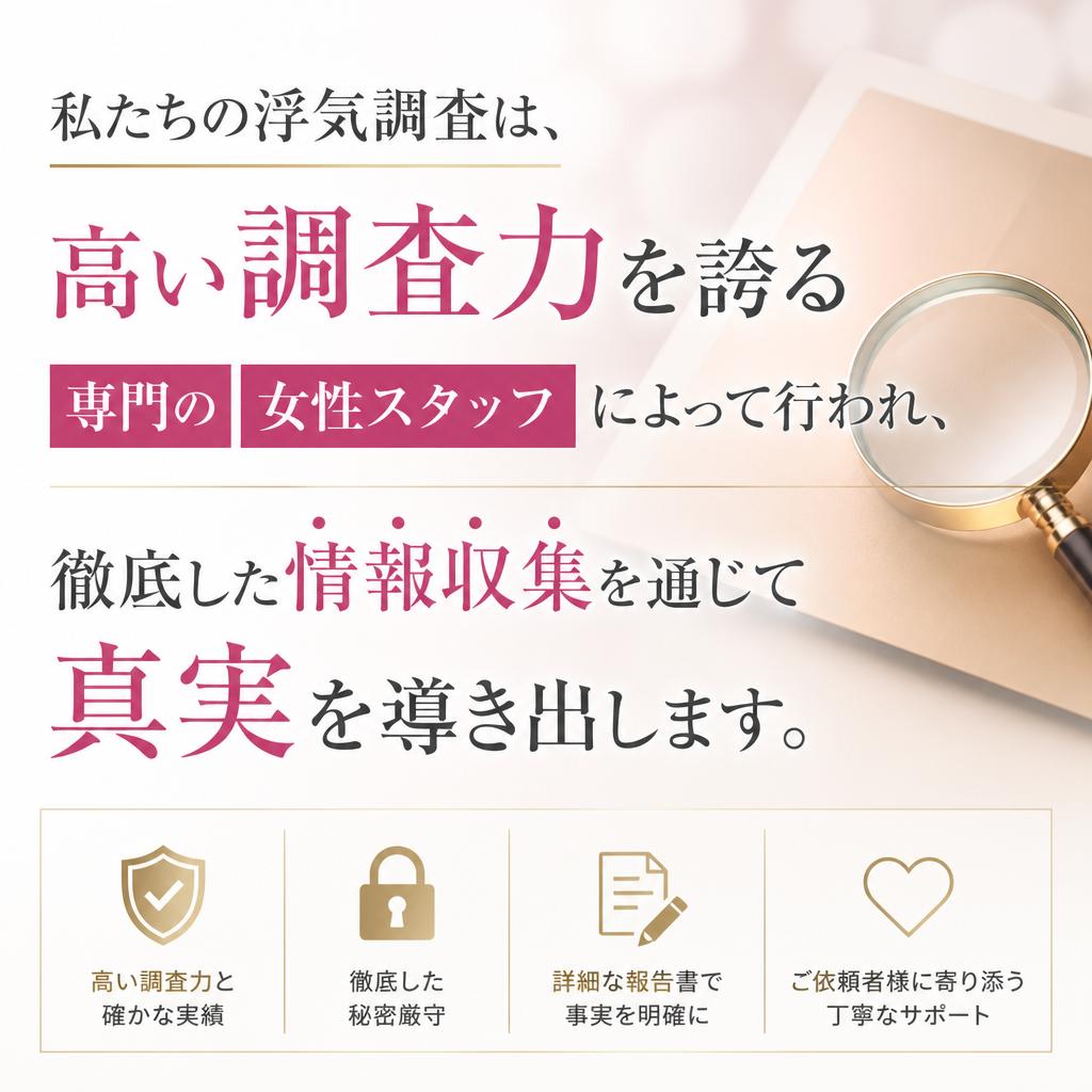 浮気調査について